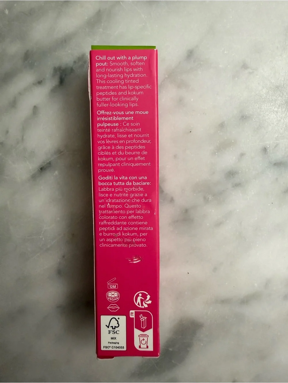 Ole Henriksen Pout Preserve Peptide Lip Treatment MALDIVES MELON CHILLER NIB